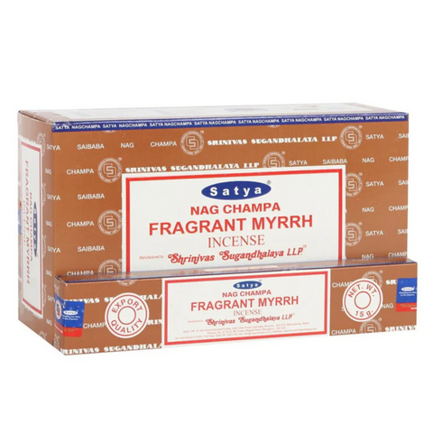 Fragrant Myrrh Satya Incense Sticks