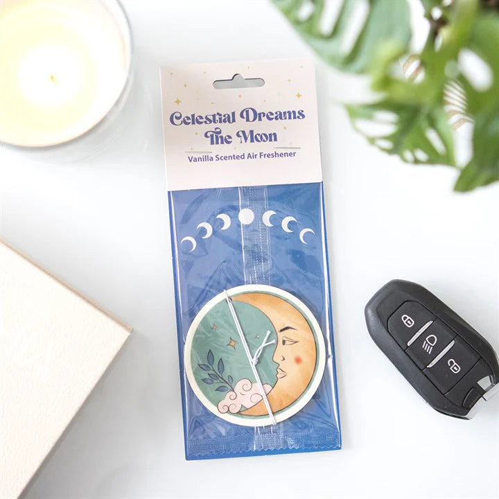 Celestial Dreams The Moon Vanilla Scented Air Freshener