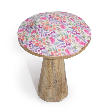 Small Mushroom - 10cm - Pretty Floral