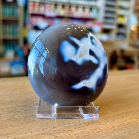 Orca Agate Pebble