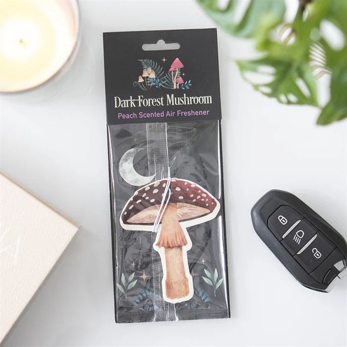 Dark Forest Mushroom Peach Scented Air Freshener