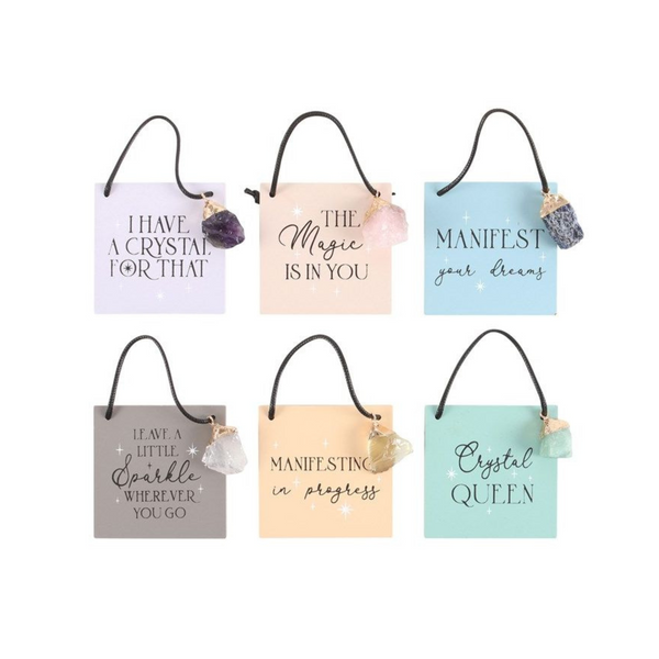 Magical Signs with Crystal Charm