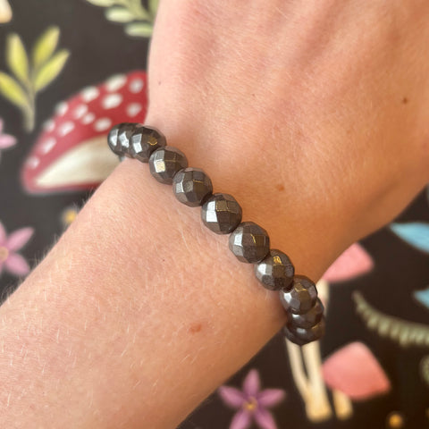 Magnetic Hematite Bracelet