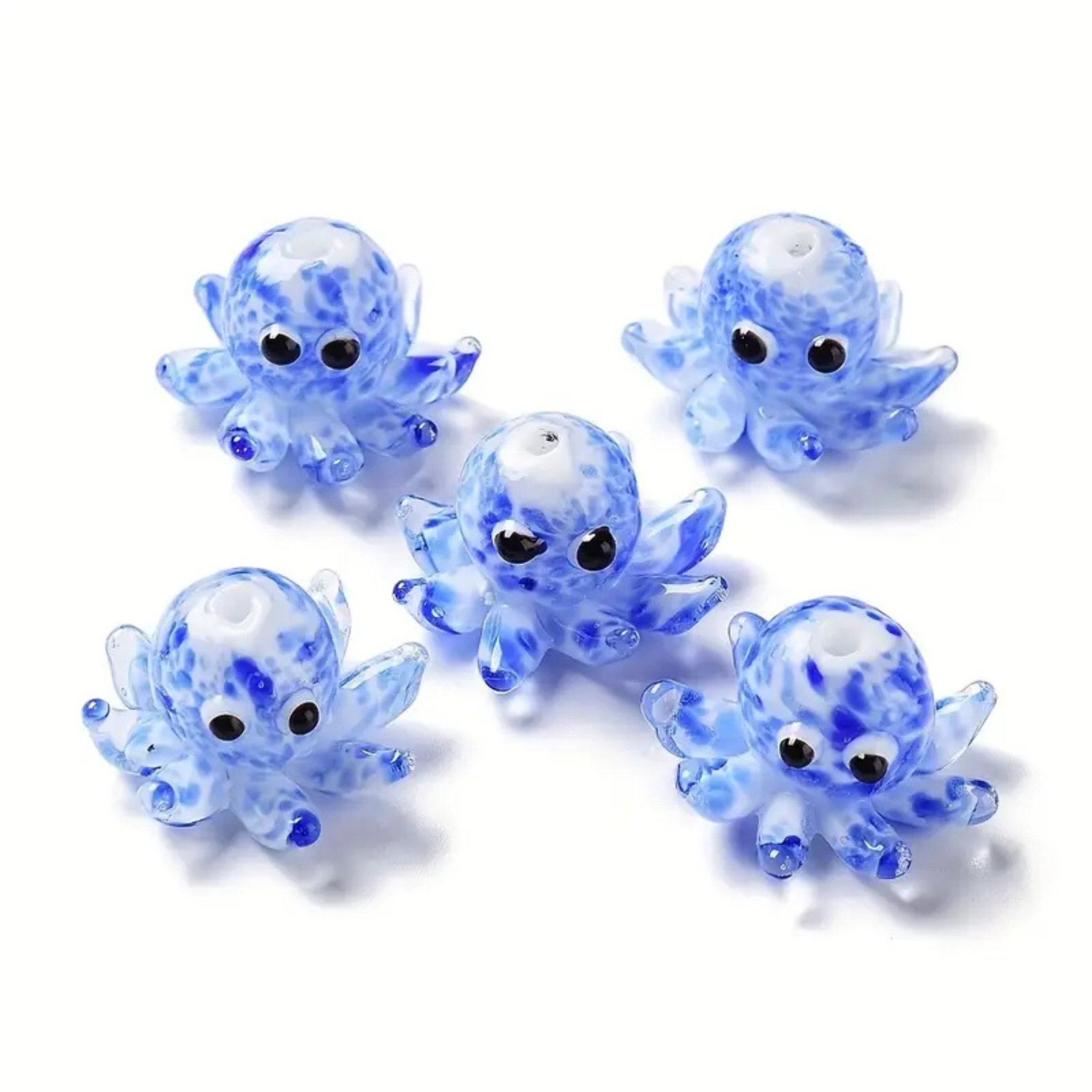 Octopus - Lampwork Beads