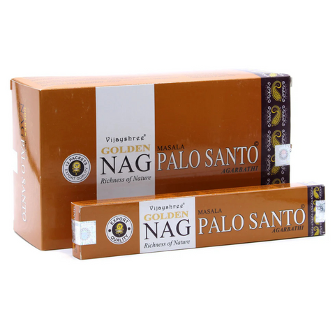 Golden Nag Palo Santo Incense Sticks