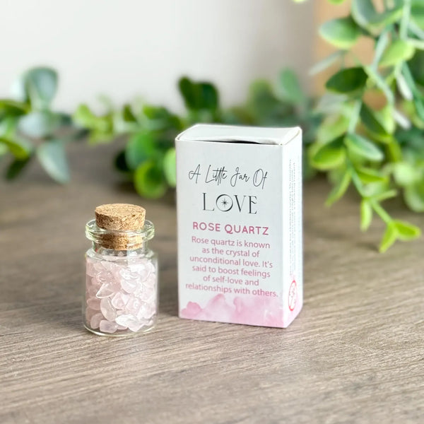 Jar of Love Rose Quartz