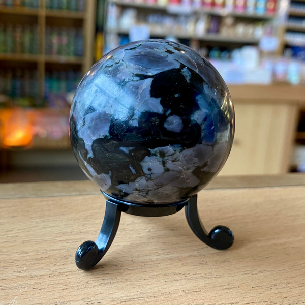 Indigo Gabbro (Mystic Merlinite) Sphere