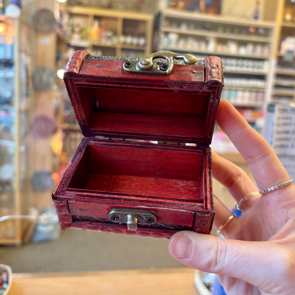 Mini Treasure Chest - Egypt Embossed