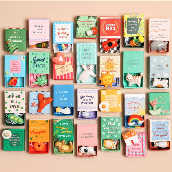 Ceramic Matchbox Tokens