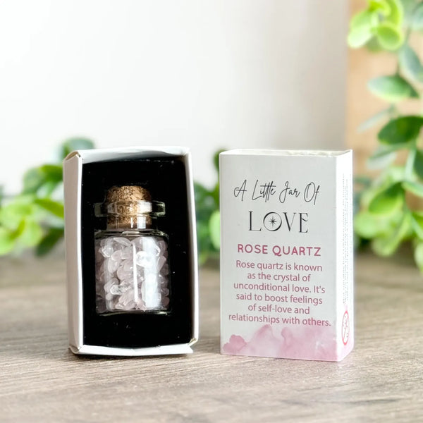 Jar of Love Rose Quartz