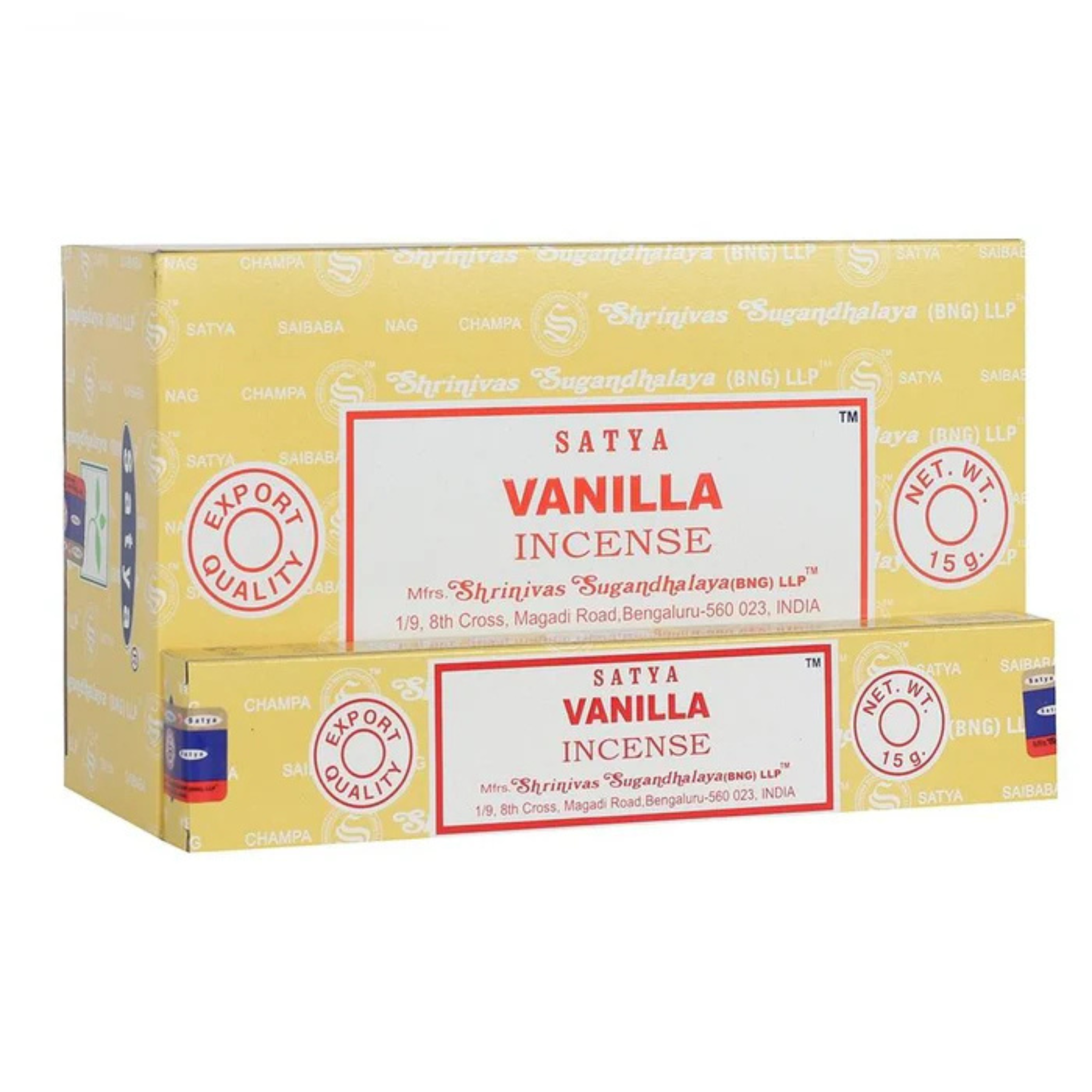 Vanilla Satya Incense Sticks