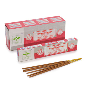 Positive Energy (White Sage & Oudh) Satya Incense Sticks