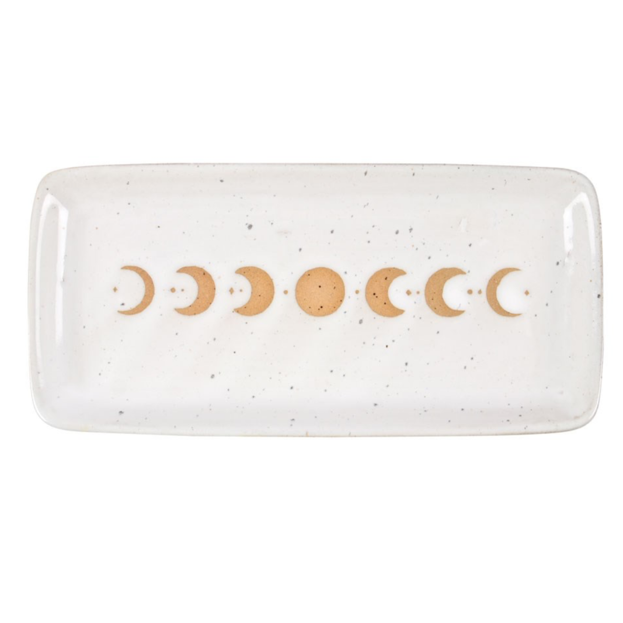 Moon Phase Ceramic Trinket Tray