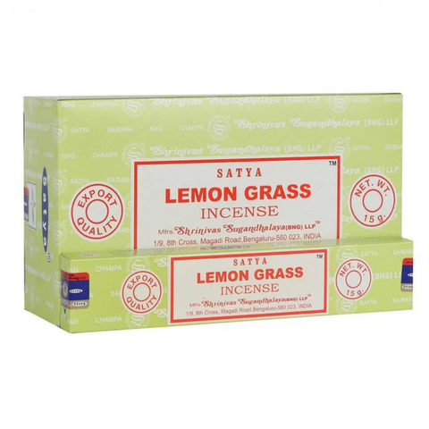 Lemongrass Satya Incense Sticks