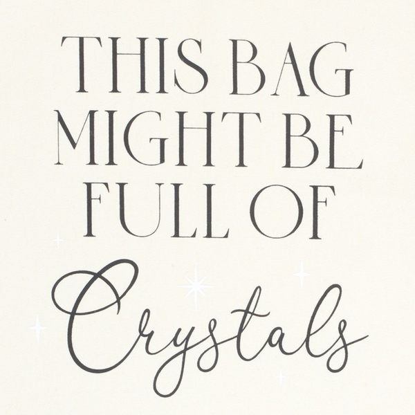 Full of Crystals tote bag