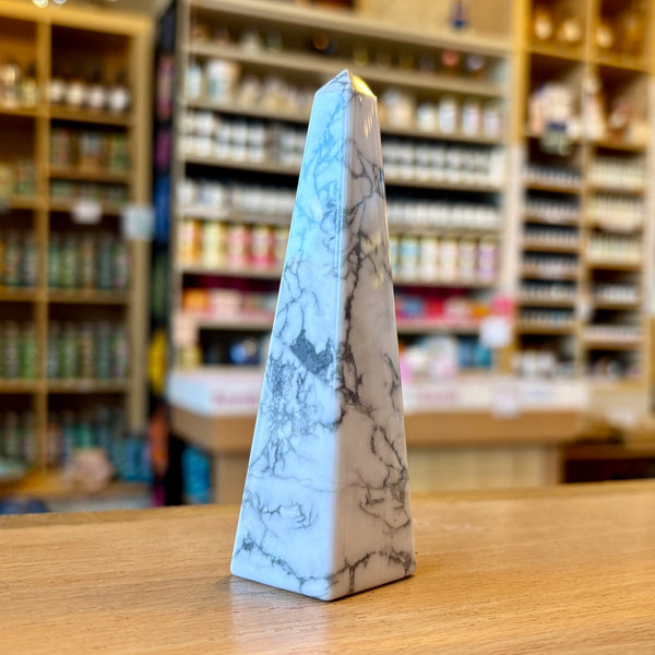 Howlite Obelisk