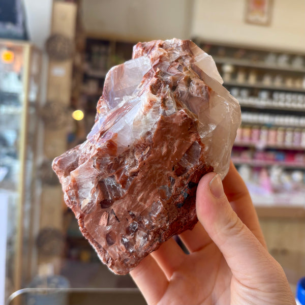 Red Calcite Rough