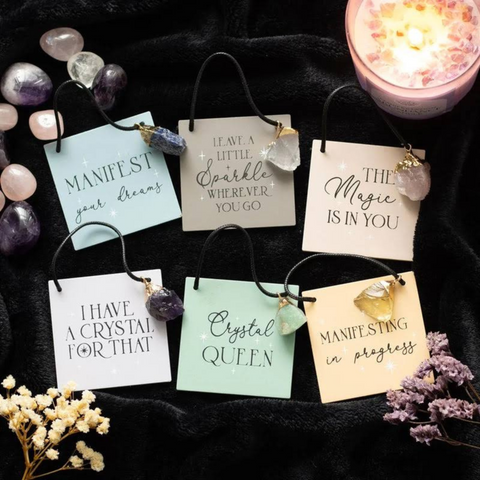 Magical Signs with Crystal Charm