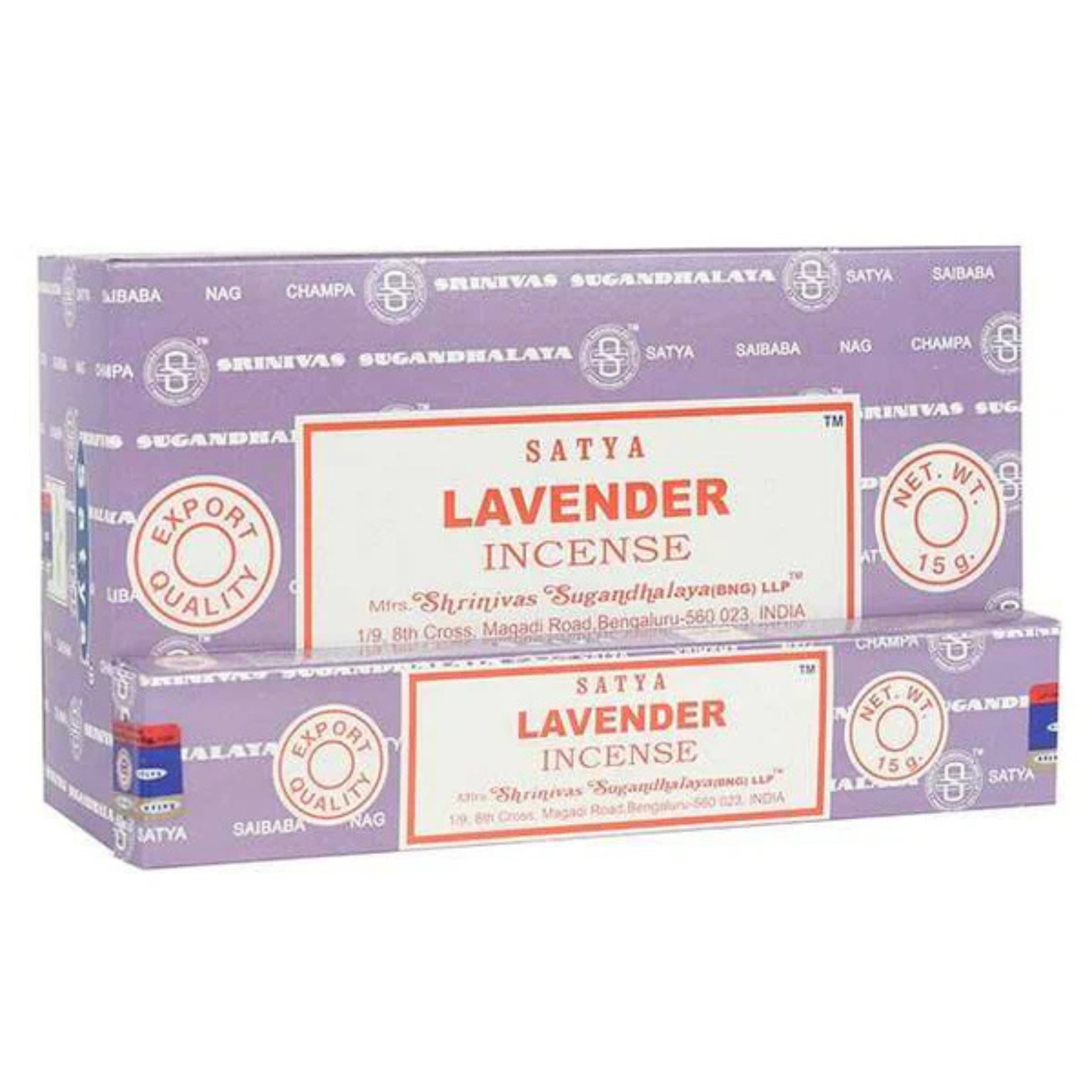 Lavender Satya Incense Sticks