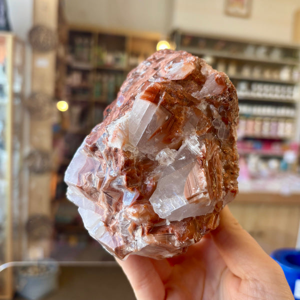 Red Calcite Rough