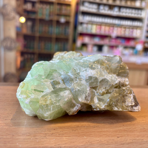Green Calcite Rough