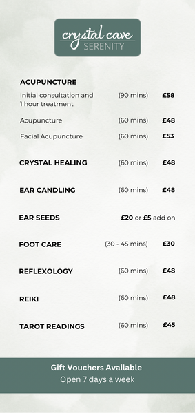 Crystal Cave and Serenity Gift Voucher
