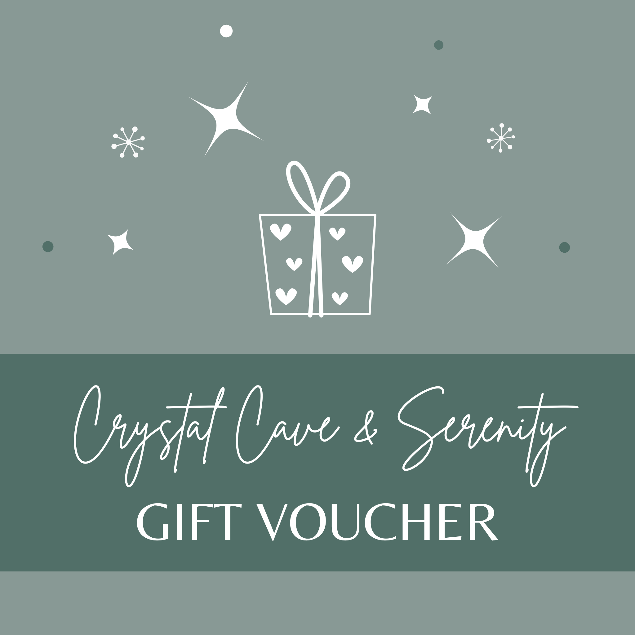 Crystal Cave and Serenity Gift Voucher