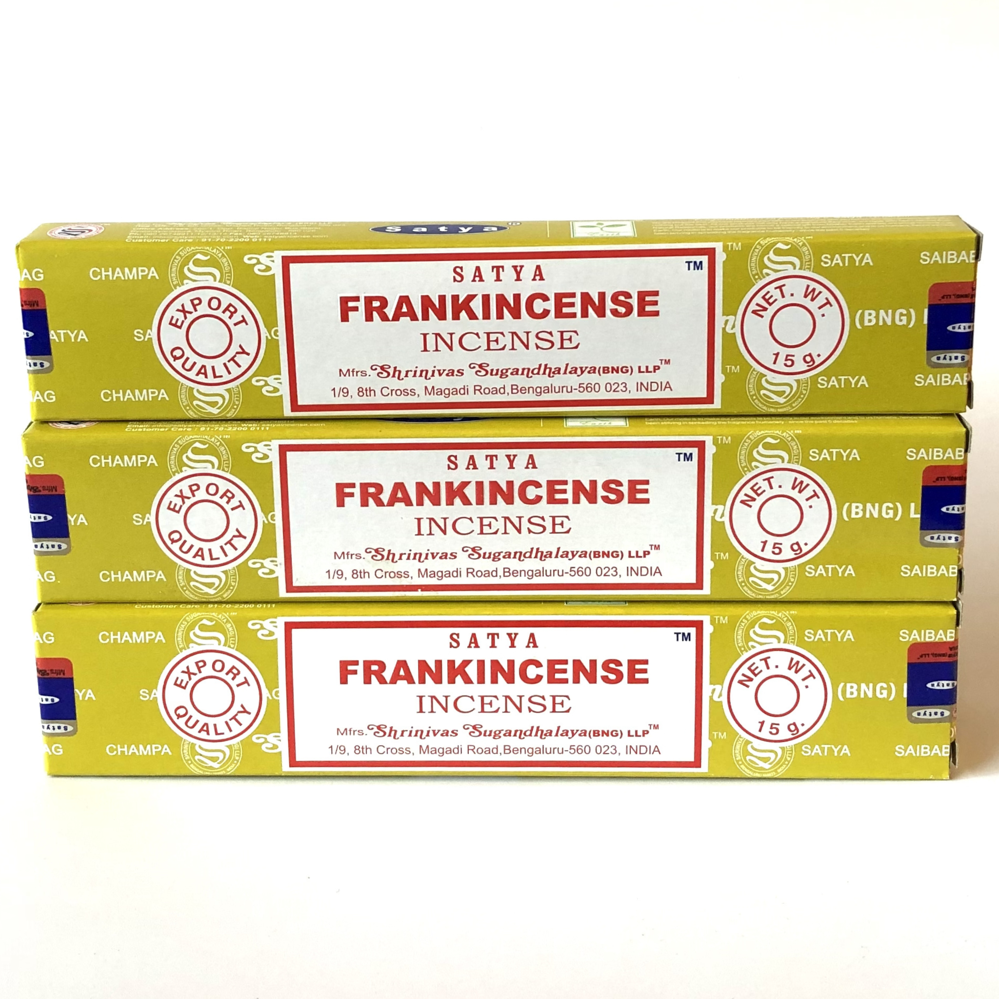 Frankincense Satya Incense Sticks