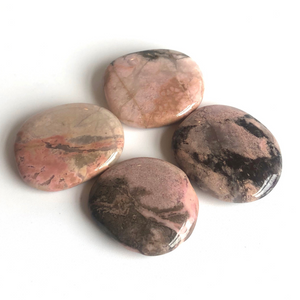 Rhodonite Palm Stone