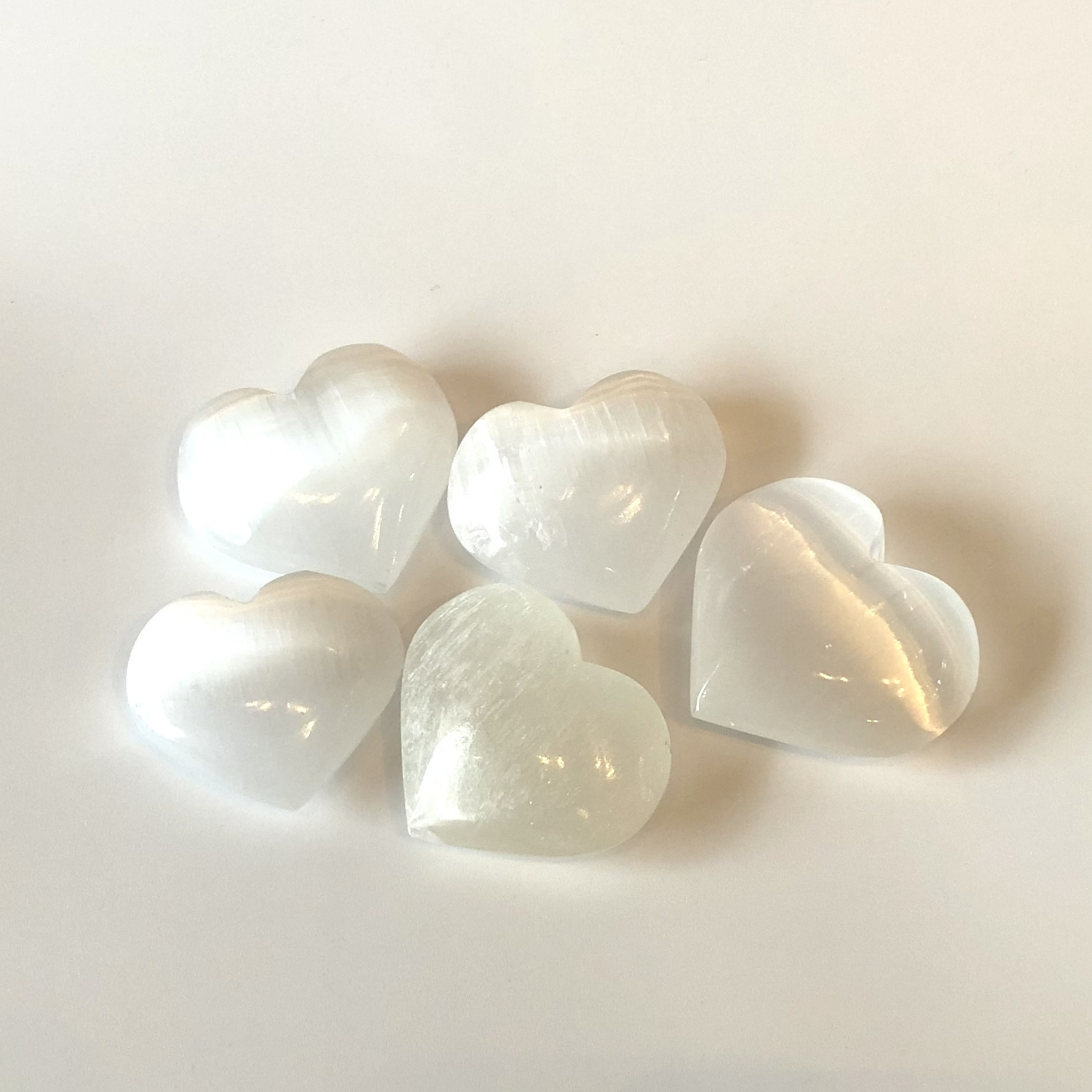 Selenite Heart