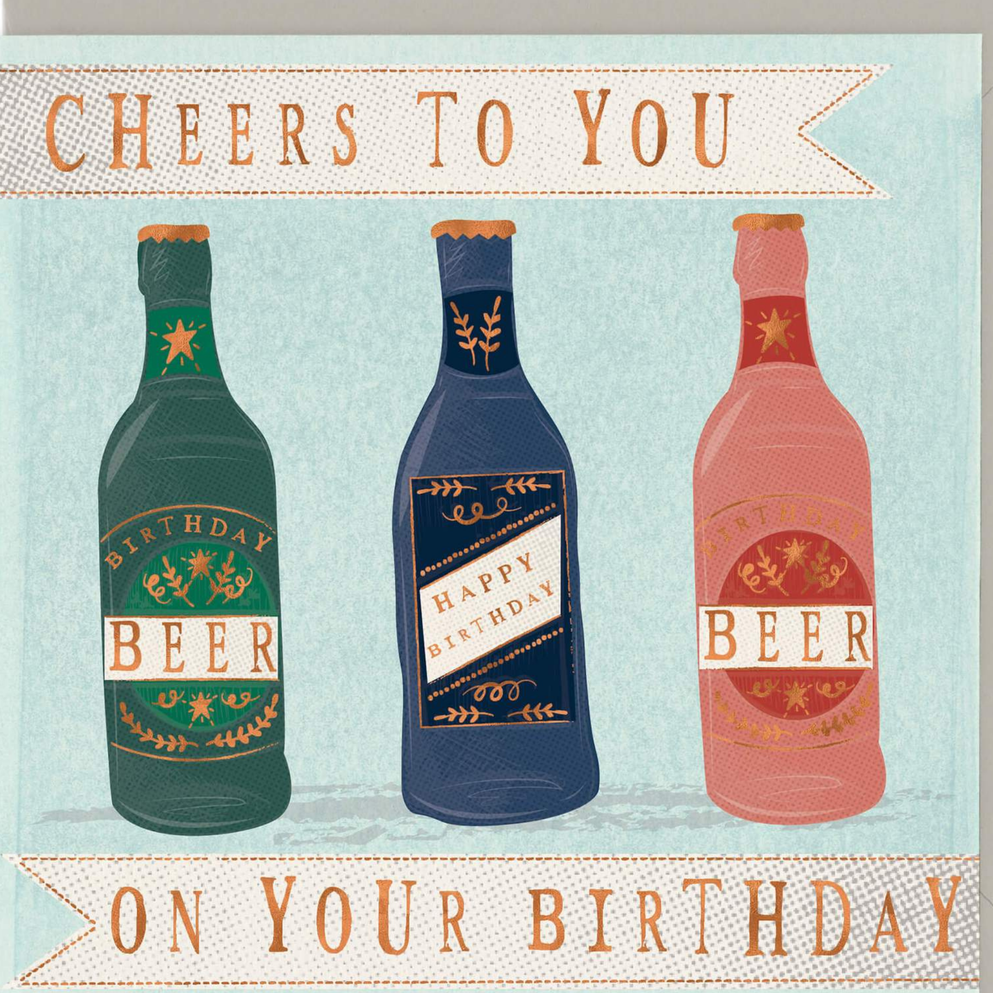 Cheers To You On Your Birthday Card Whistlefish