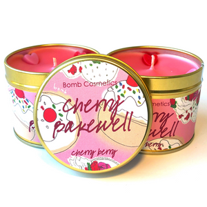 Bomb Cosmetics Cherry Bakewell Candle